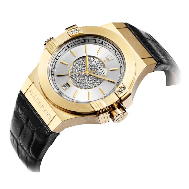 Maserati Potenza Reloj de mujer con esfera plateada R8851108505