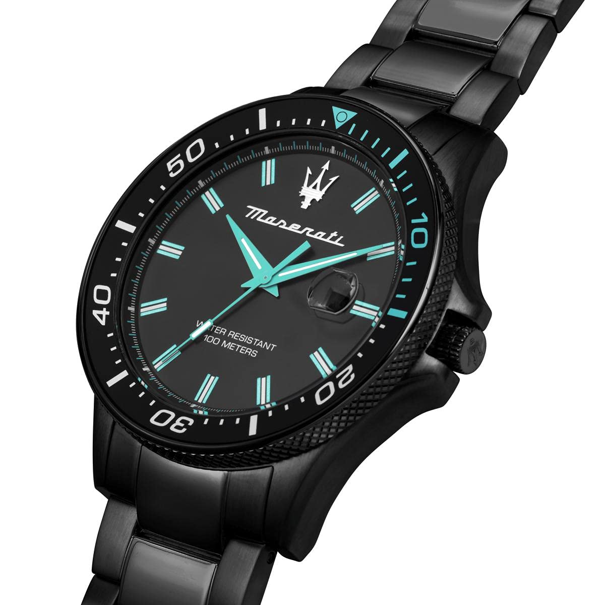 Maserati Sfida Reloj analógico para hombre con esfera negra R8853144001
