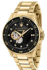 Reloj Maserati Sfida Negro/Amarillo Dorado Hombre R8823140003