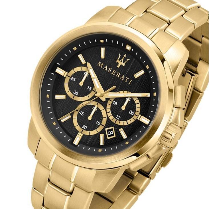 Maserati Successo Chronograph Quartz Black Dial Men's Watch R8873621013