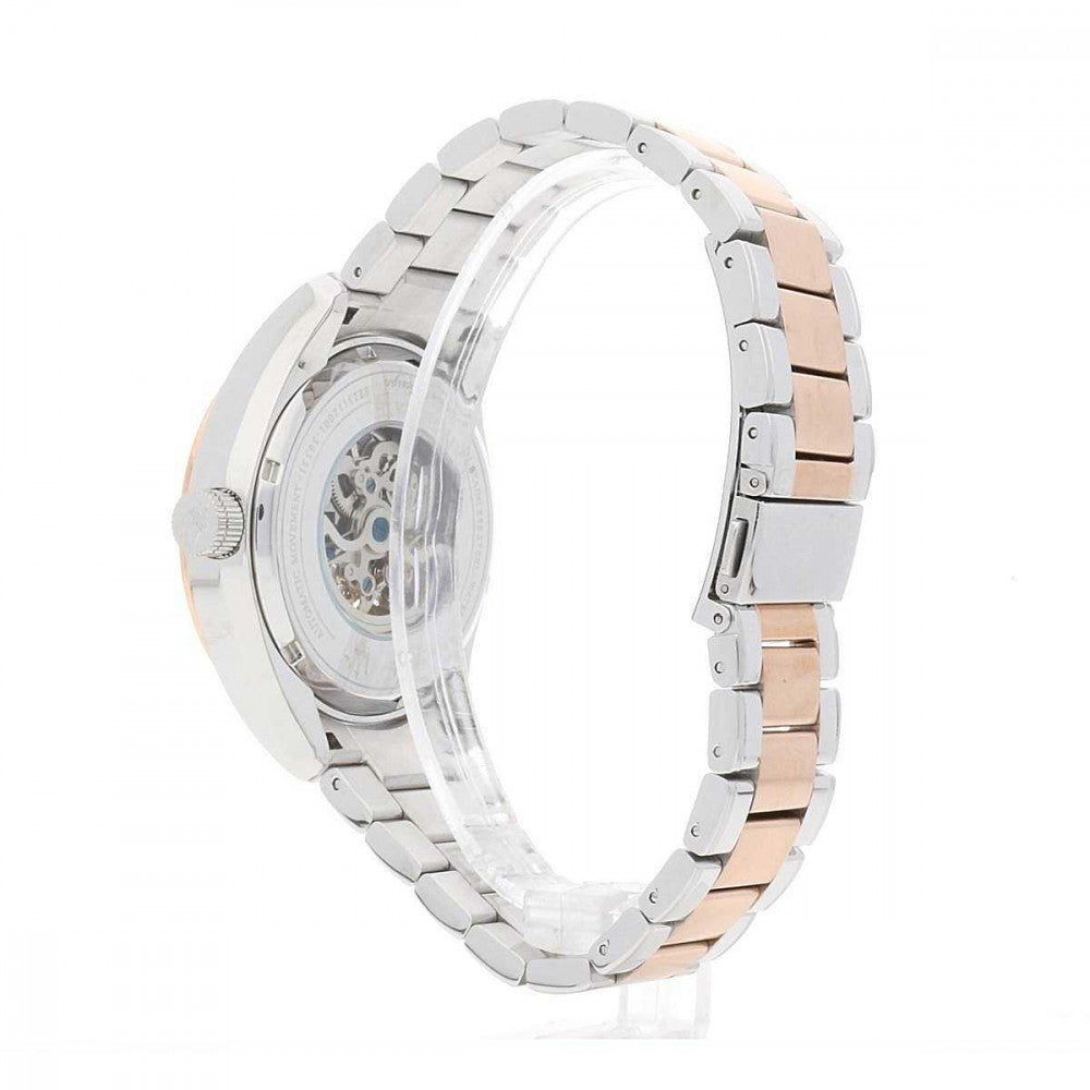 Maserati Traguardo Automatic Silver Open Heart Dial Men's Watch R8823112001