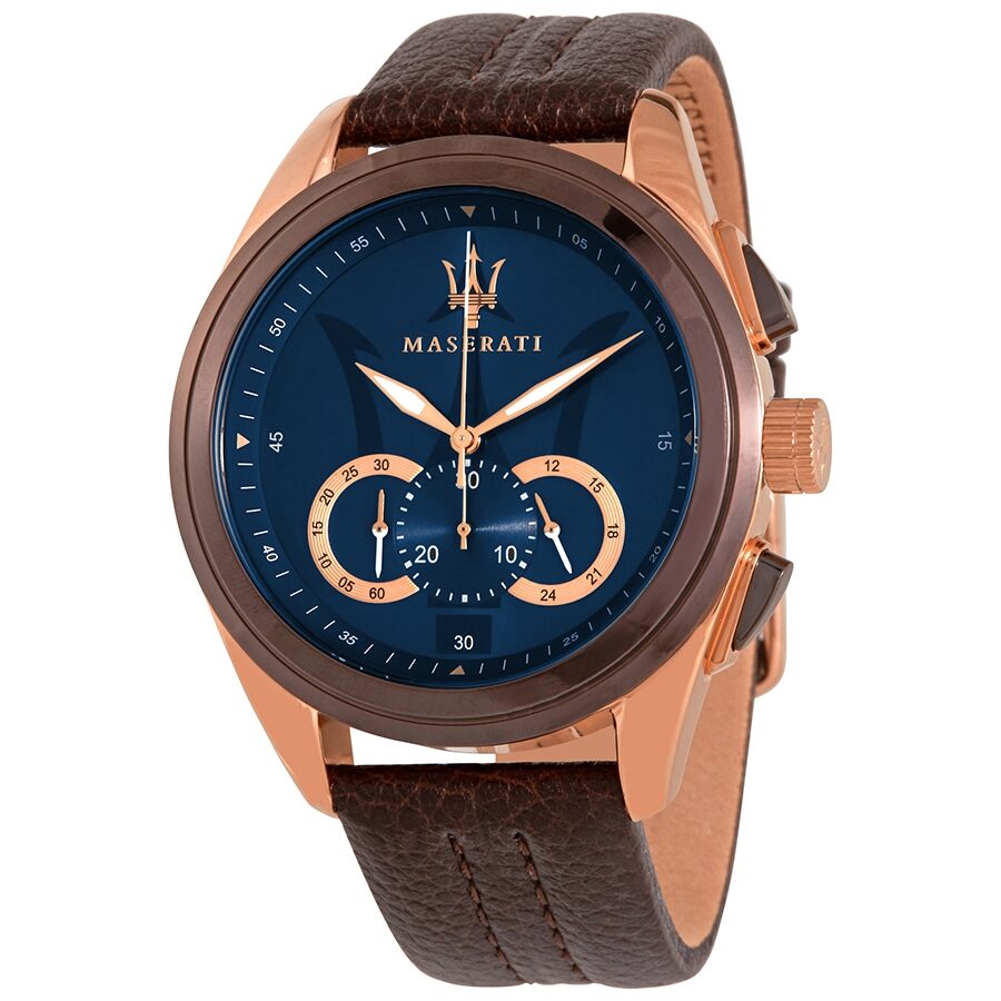 Maserati Traguardo Chronograph Blue Dial Men's Watch R8871612024