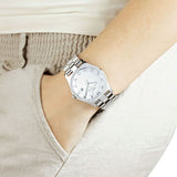 Reloj Marc By Marc Jacobs Henry Plata Diamante Mujer MBM3044