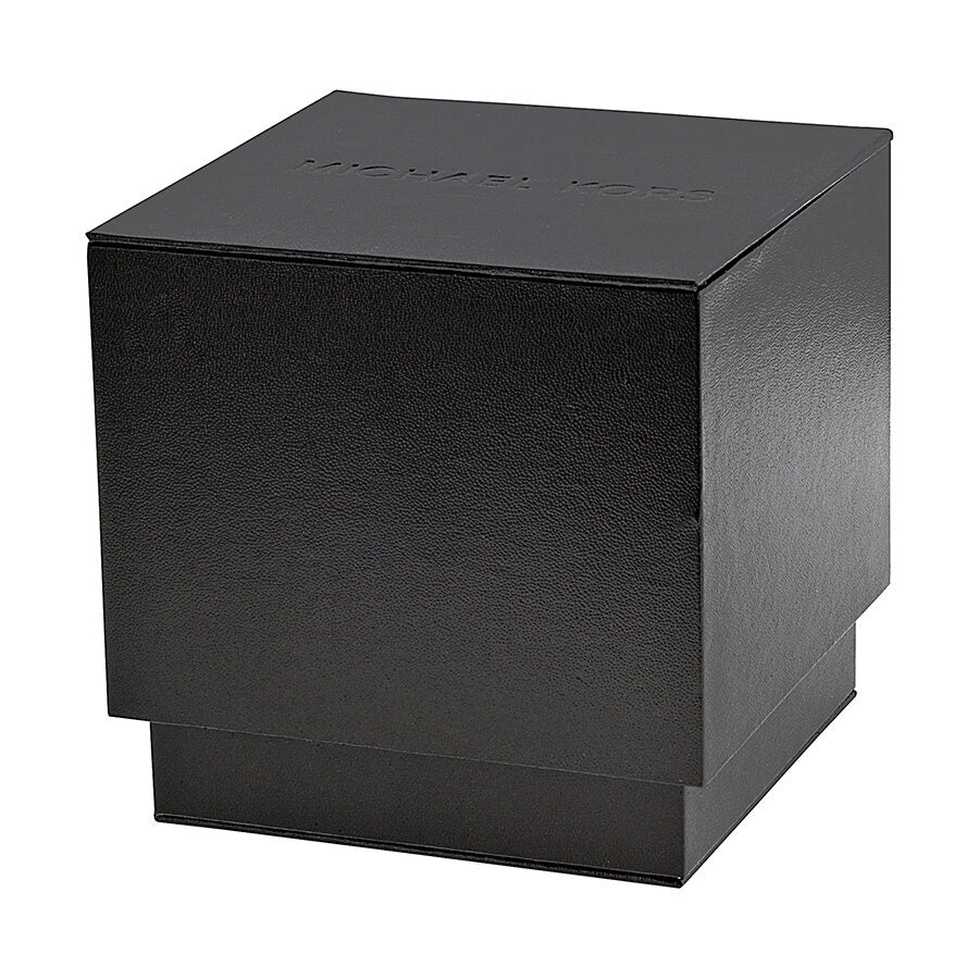 Michael Kors Reloj cronógrafo de cristal blanco para mujer MK5165