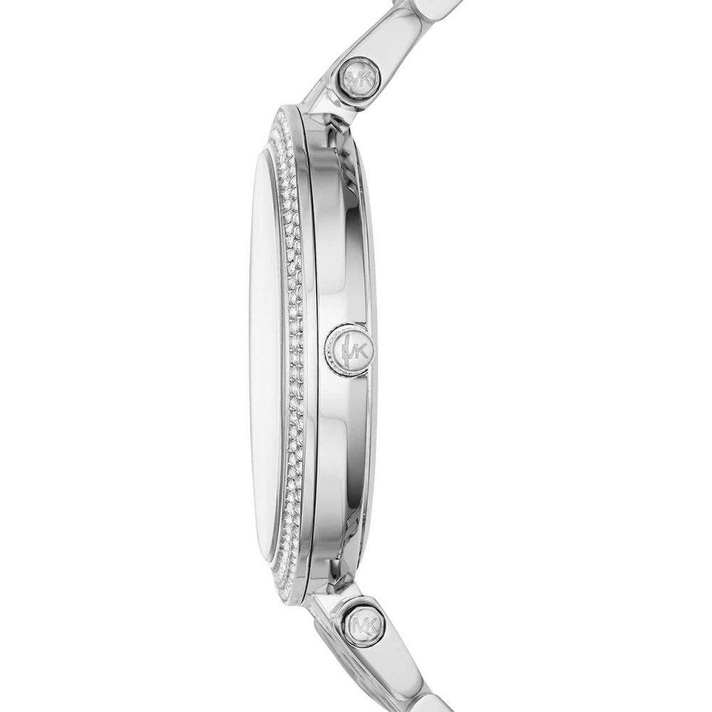 Michael Kors Darci Crystal Paved Silver Ladies Watch MK3404