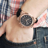 ساعة مايكل كورس ديلان كرونوغراف للرجال ذوي الأحجام الكبيرة MK8184