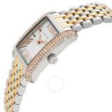 Michael Kors Emery Tri-Tone Quartz Crystal White Dial Ladies Watch MK4744 - Watches of America #2