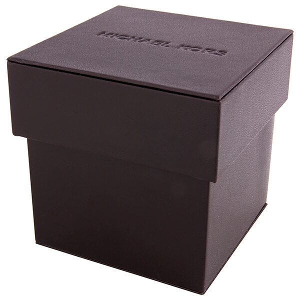 Michael Kors Everest Chronograph Reloj de hombre de acero inoxidable con esfera negra MK8256