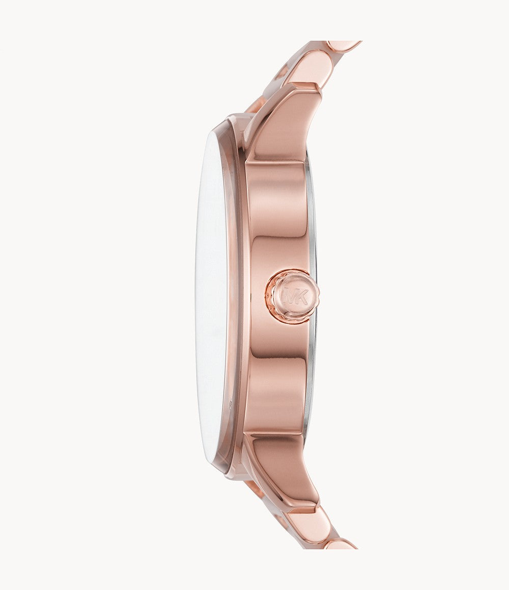Reloj Michael Kors Kinsley de oro rosa para mujer MK6432