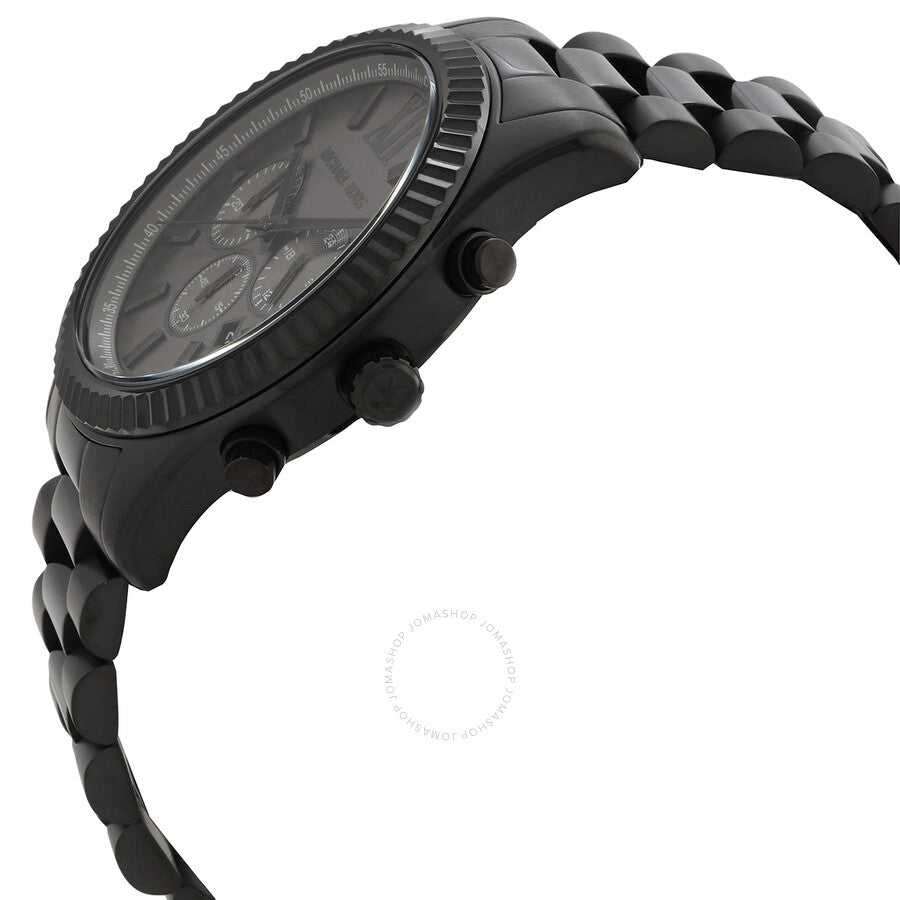 Michael Kors Lexington Chronograph Quartz Black Dial Watch MK9154