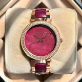 Reloj Michael Kors Parker Borgoña Mujer MK6412