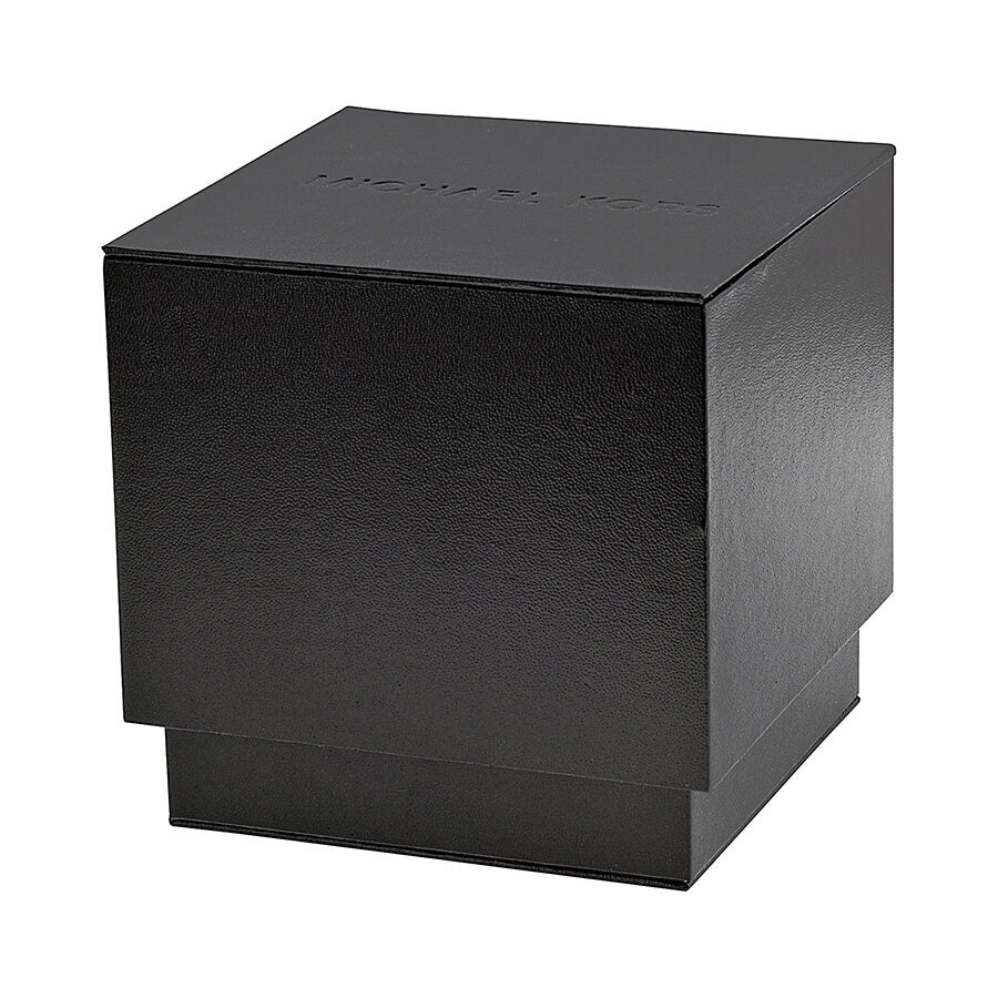 Michael Kors Parker Glitz Reloj de mujer bicolor con esfera plateada MK5626