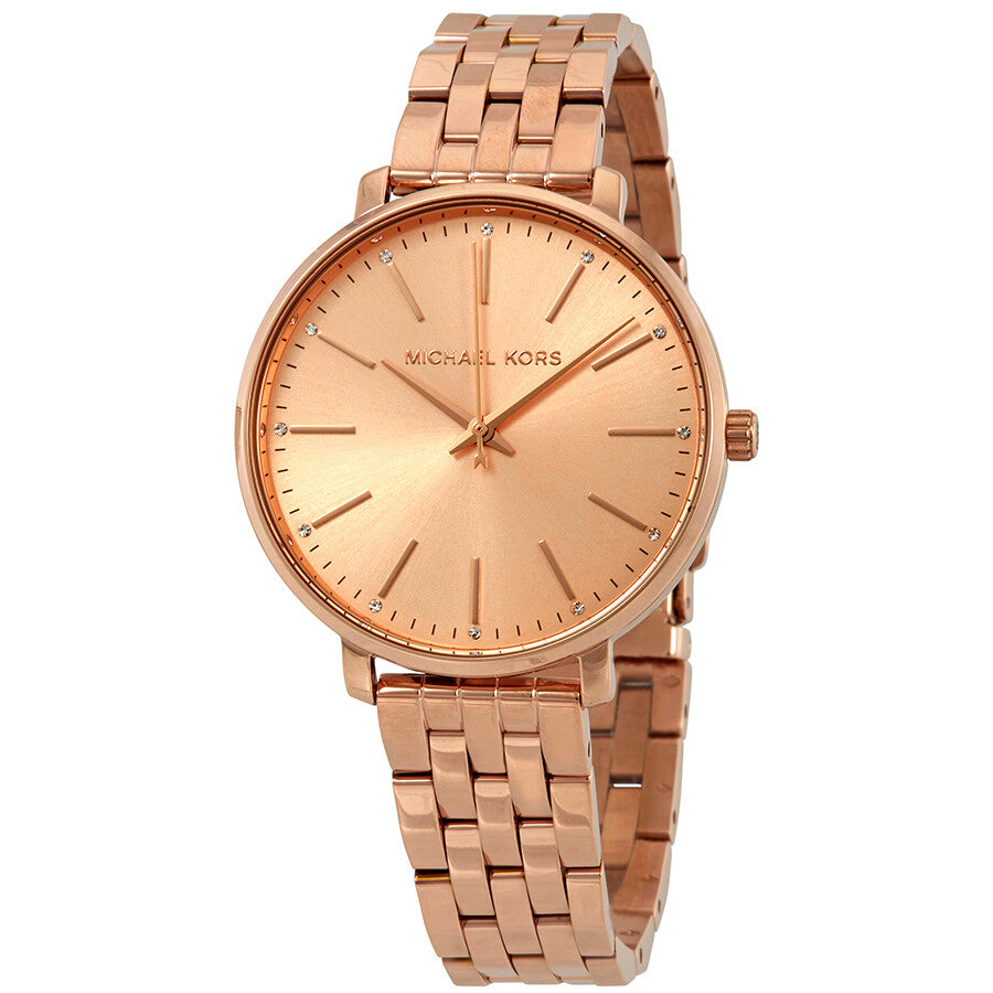 Reloj Unisex Michael Kors Pyper Oro Rosa MK3897