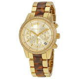 Michael Kors Ritz Chronograph Champagne Dial Ladies Watch MK6322