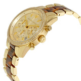Michael Kors Ritz Chronograph Champagne Dial Ladies Watch MK6322