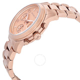 Michael Kors Runway Chronograph Quartz Rose Gold Dial Watch MK7324 - Watches of America #2