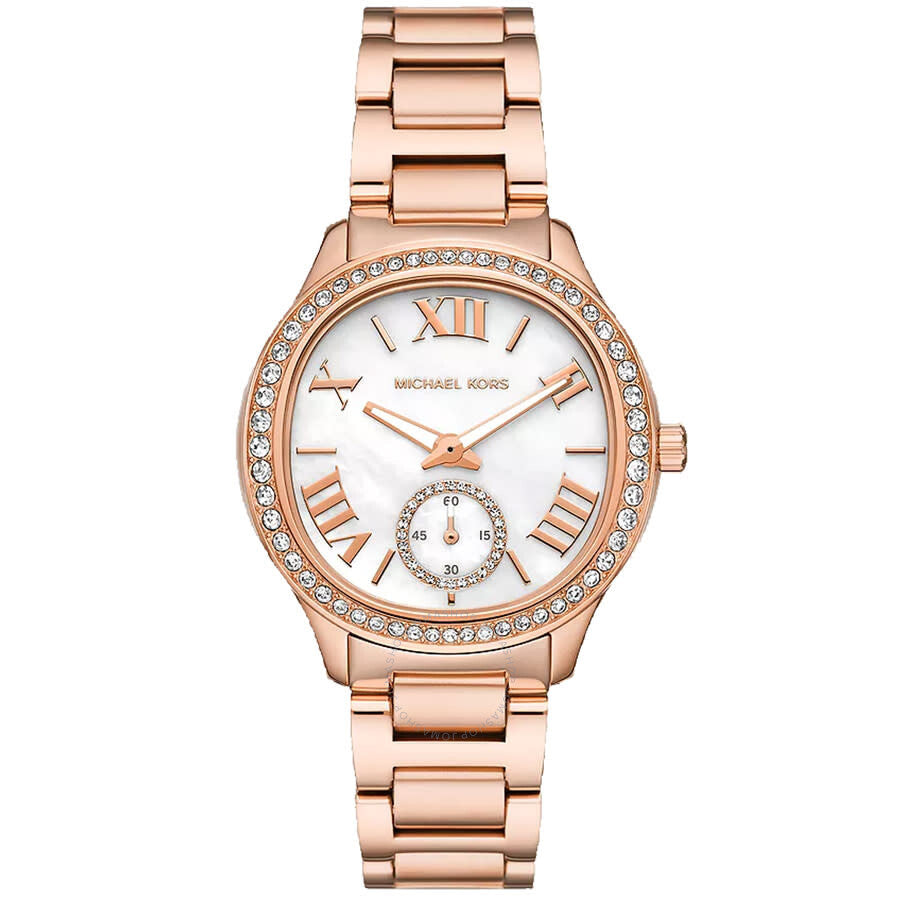 Michael Kors Sage Mother of Pearl Dial Ladies Watch MK4806