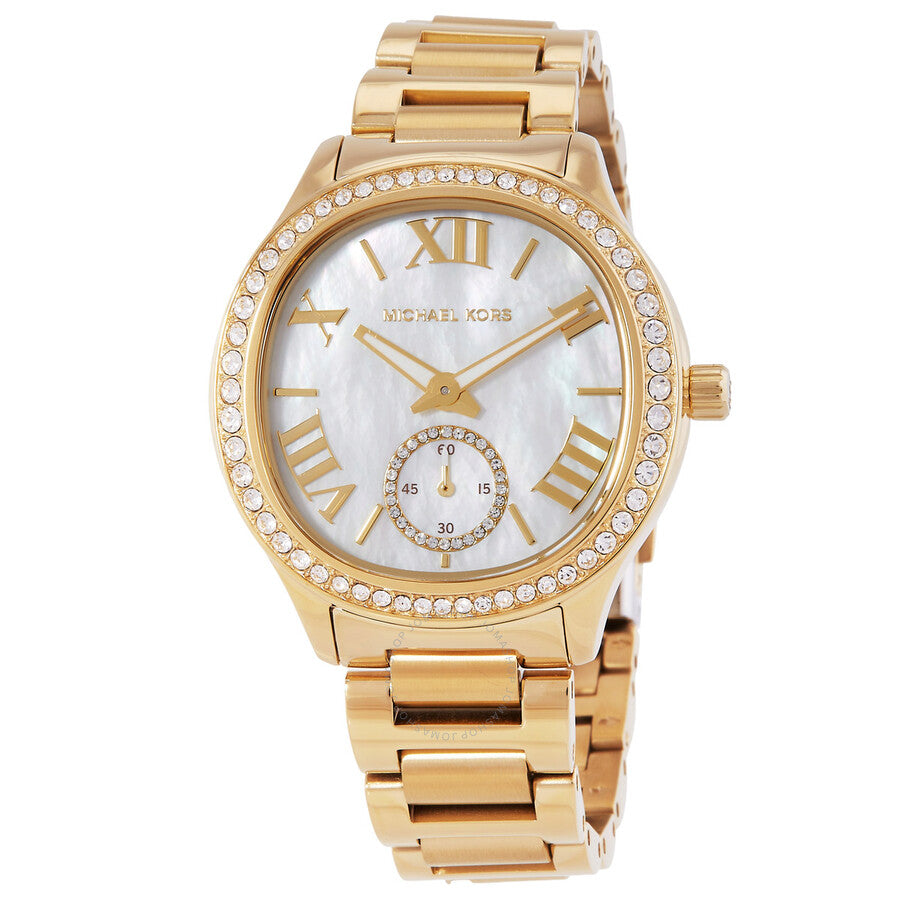 Michael Kors Sage Quartz White Dial Ladies Watch MK4805