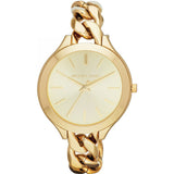 Michael Kors Slim Runway Champagne Dial Oro Ladies Watch MK3222