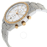 Michael Kors Warren Chronograph Quartz White Dial Men's Watch MK9112 - Watches of America #2