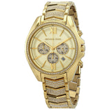 Michael Kors Whitney Cronógrafo Cuarzo Cristal Oro Dial Señoras Reloj MK6729