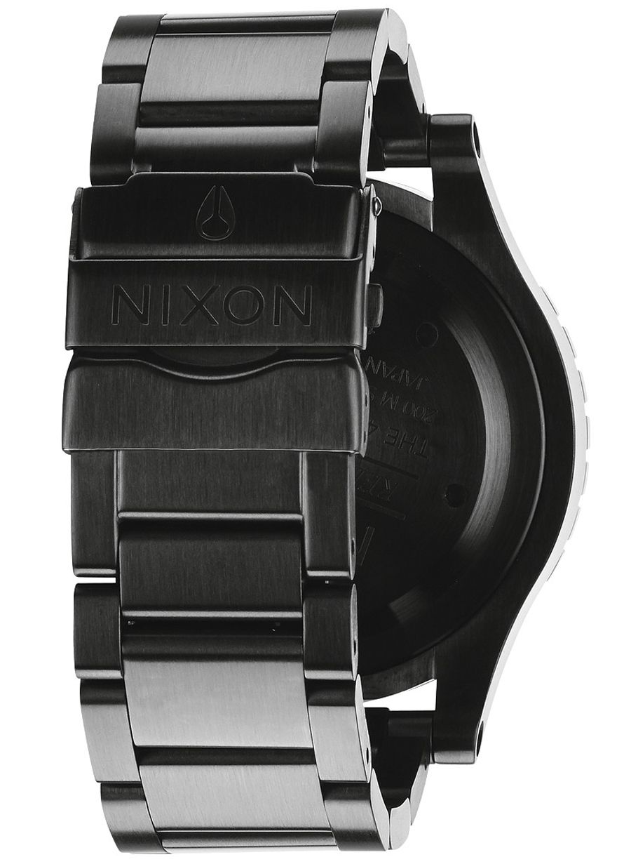 Nixon 48-20 Chrono Black Dial Black Ion-plated Reloj para hombre Reloj para hombre A486-1320