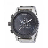 Reloj Nixon 51-30 Chrono Silver Gunmetal para hombre A083-1762