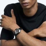 ساعة سواروفسكي سوداء للجنسين - 5610472