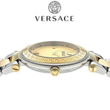 Versace Reve Analog Gold Dial Two Tone Steel Strap Watch for Women - VE8B00324 VE8B00324 - Image 2