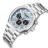 ساعة لي كوبر متعددة الوظائف من الفولاذ المقاوم للصدأ الفضي LC08272.300