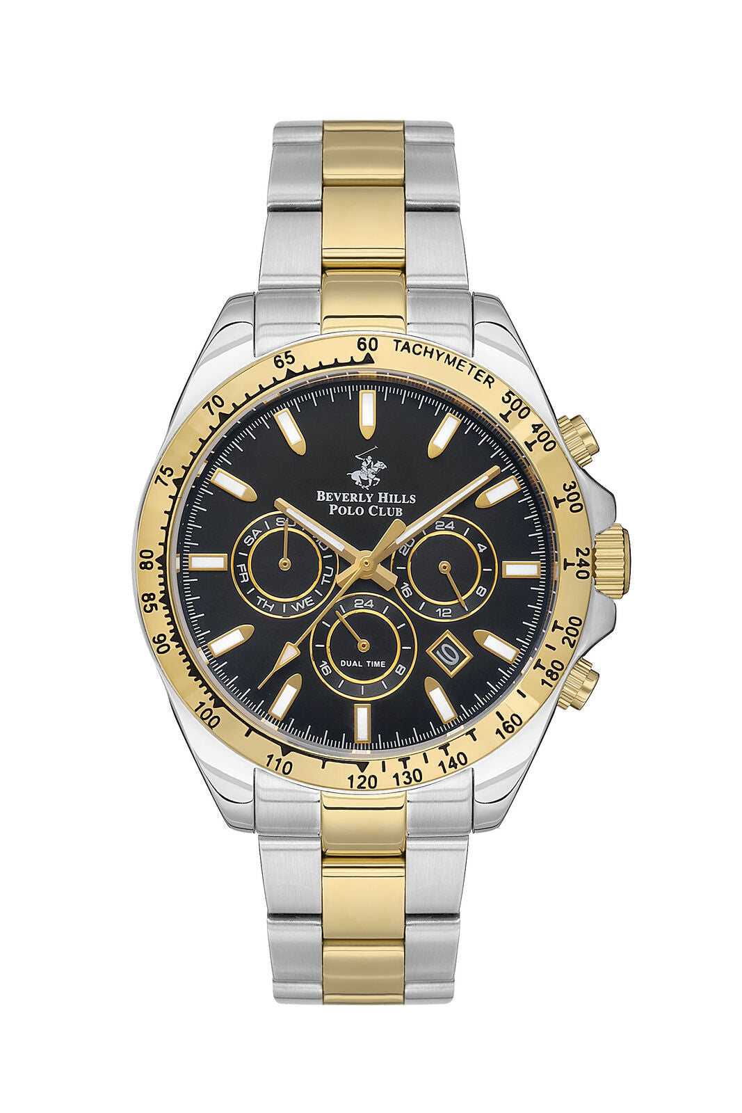 ساعة رجالية ثنائية اللون من بيفرلي هيلز بولو كلوب BP3127X.251