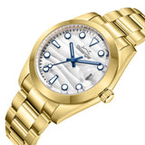 ساعة سلازنجر رجالية من الفولاذ المقاوم للصدأ الذهبي - SL.09.2491.1.06