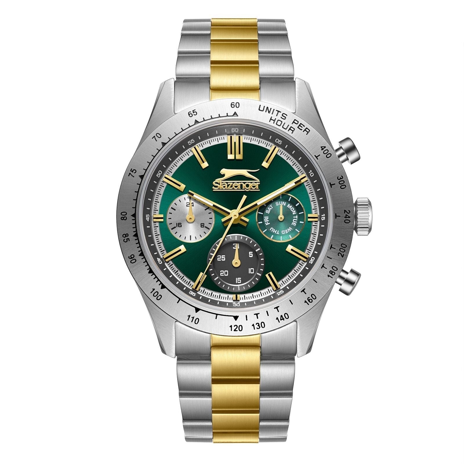 ساعة سلازنجر رجالية ثنائية اللون من الفولاذ المقاوم للصدأ - SL.09.2358.2.06