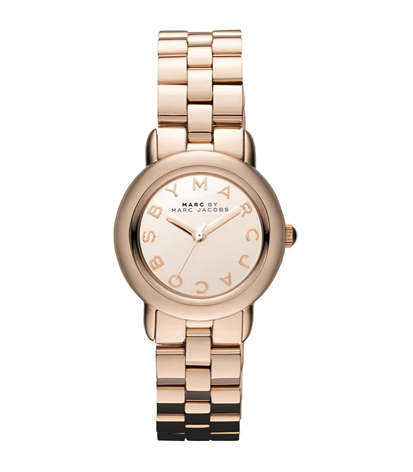 Marc By Marc Jacobs Mini Marci Mirror Dial Rose Gold Watch MBM3175