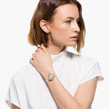 ساعة سواروفسكي نسائية من الذهب الوردي - 5552424