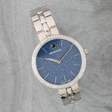 ساعة سواروفسكي فضية نسائية - 5517790