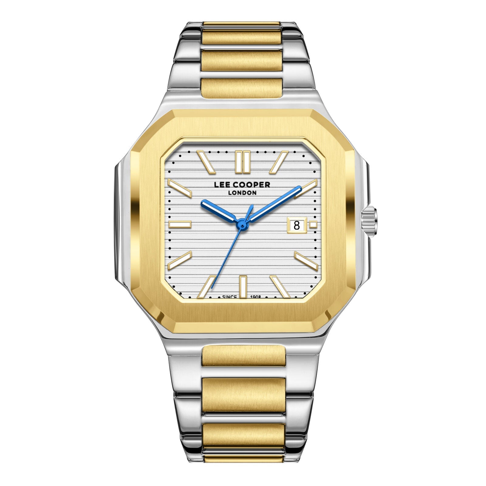 ساعة لي كوبر ثنائية اللون للرجال LC08269.230