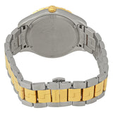 ساعة رجالية ثنائية اللون من فرزاتشي، مينا بني من الهيلينيوم - V11040015