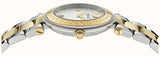 Versace Reve Analog White Dial Two Tone Steel Strap Women's Watch - VE8B00724