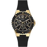 Reloj Mujer Guess Overdrive Correa Negra Silicona W0149L4