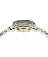 Versace Greca Dome Chrono Two Tone Men's Watch - VE6K00423