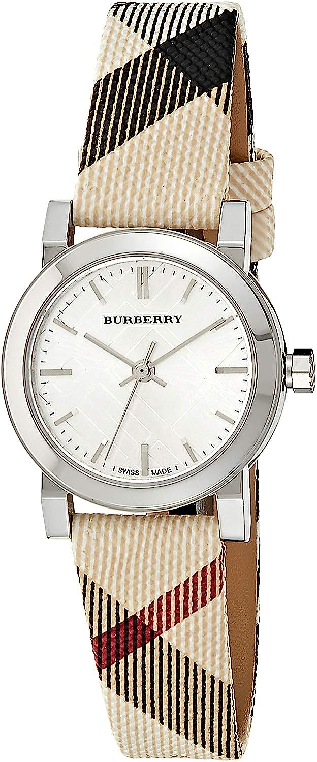 Burberry The City Nova Check Reloj de cuero para mujer BU9212 Watches of America