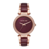 Michael Kors Parker Burgundy Women's Watch MK6412 - Watches of America
