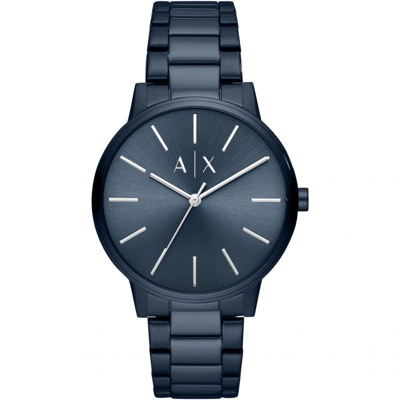 Armani Exchange Cayde Reloj analogico de cuarzo para hombre de acero i Watches of America