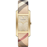 Burberry Women's Pioneer Gold Dial Stainless Steel Case Quartz Women's Watch BU9407 - Watches of America