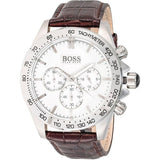 Hugo Boss Ikon Chronograph White Dial Men's Watch 1513175 - Watches of America