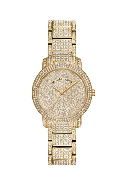 Michael Kors Glitz Gold Pave Women's Watch MK6547 – Watches of America