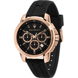Maserati Successo Rose Gold PVD Men's Watch R8871621012 - Watches of America