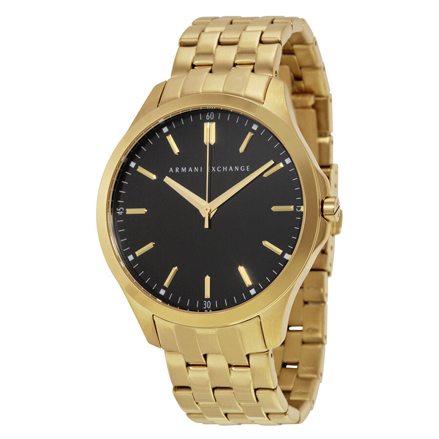 Armani Exchange Black Dial Gold-plated Men's Watch AX2145 – Watches of  America