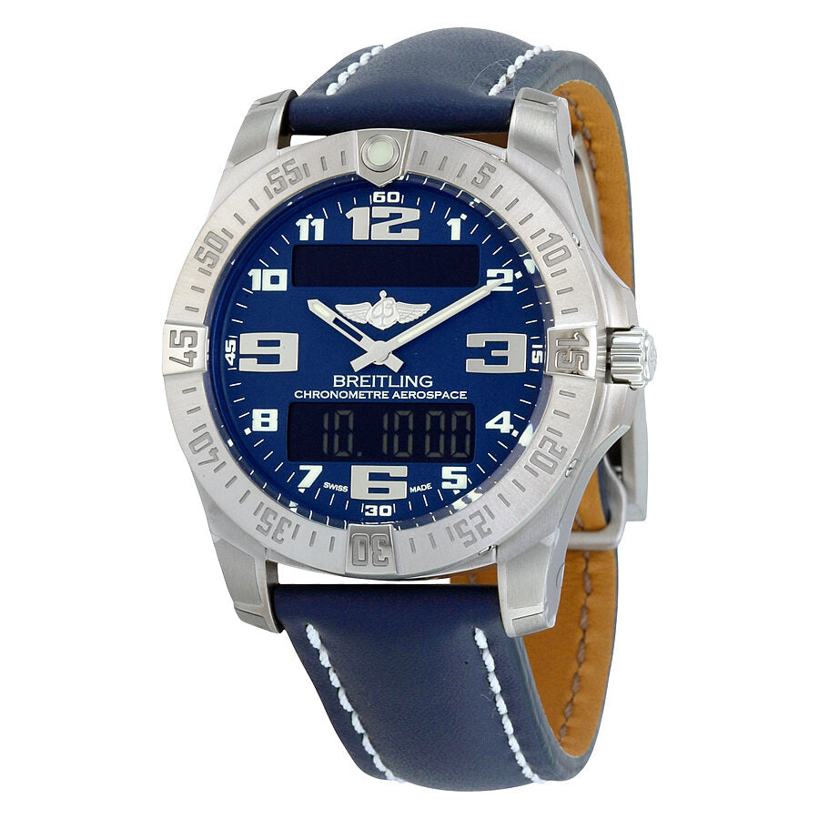 Breitling Aerospace EVO Blue Dial Quartz Men's Watch E7936310